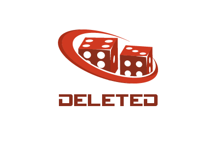 dices with swoosh logo