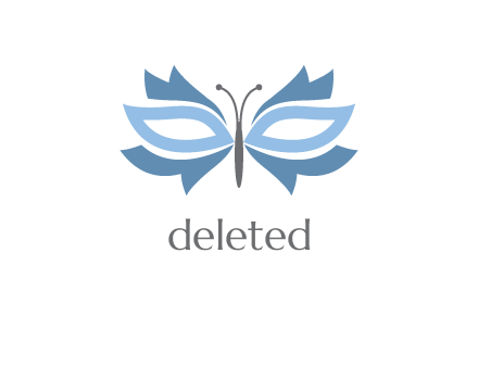 butterfly mask logo